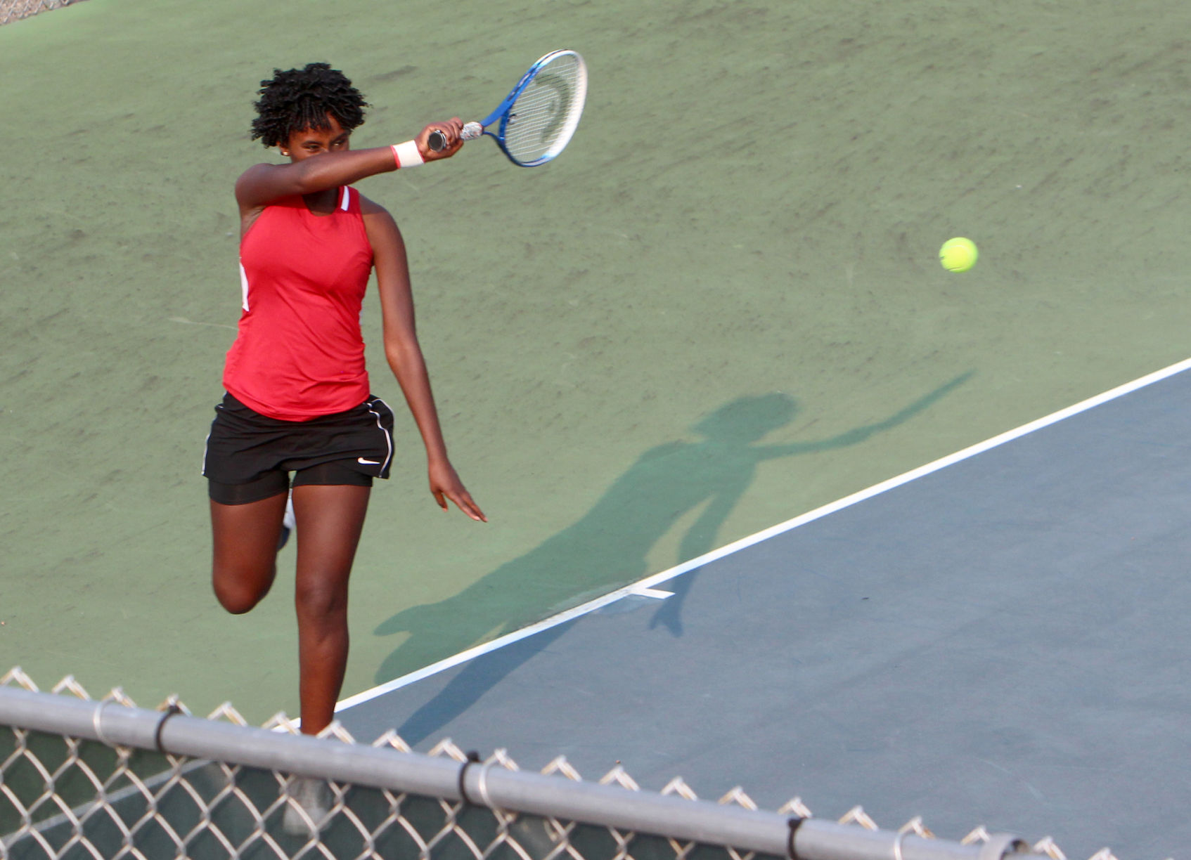 Menomonie at Chippewa Falls girls tennis 9-15-20